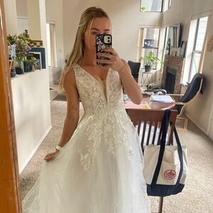 Off the rack wedding dress